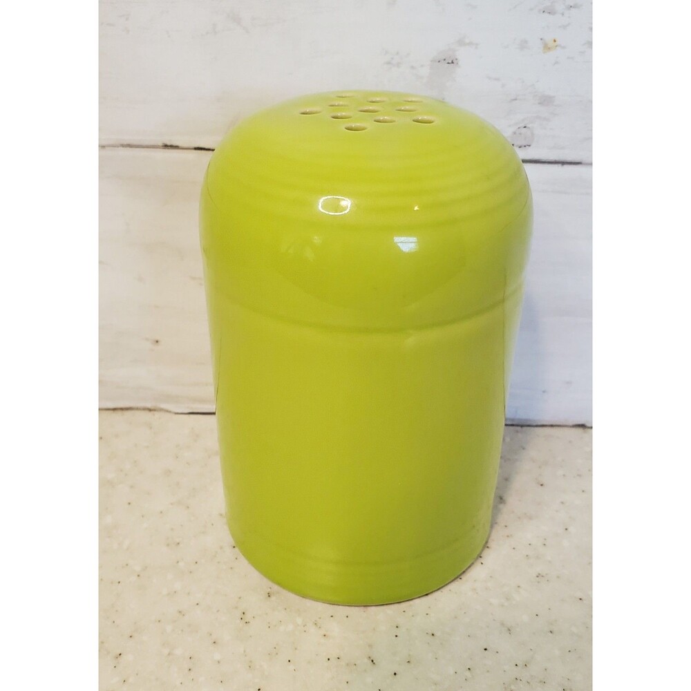 Fiesta Lemongrass Parmesan Cheese Shaker Homer Laughlin Fiestaware USA Refillabl
